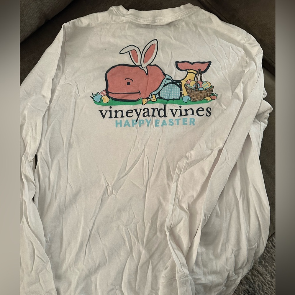 Boys long sleeve VV tshirt with Easter logo